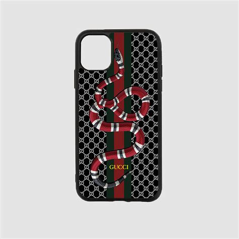 gold gucci snake iphone case|Gucci iPhone 15 pro max case.